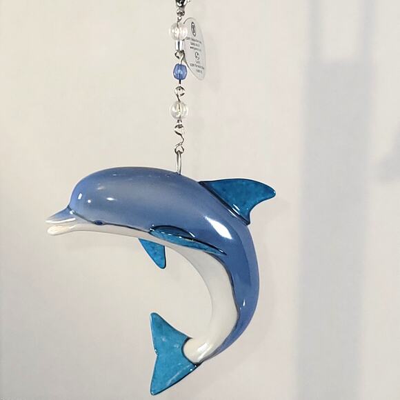 5 Christian Riese Lassen Jeweled Dolphin Ornaments Ocean Reflections 2 & 3 Issue - Picture 10 of 16